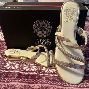 Vince Camuto Gold Women's Sandals  New with Box. 9.5M